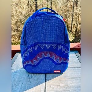 Sprayground Limited Edition Blue Backpack - Brand New